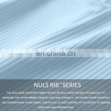 Loose Casual Fitness Sports T Shirts Wholesales Yoga Sportswear Plain Ribbed Short Sleeve Tops thumbnail-2