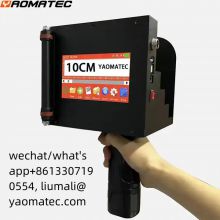 Yaomatec Manufacture Handheld Printer 10CM Industrial Inkjet Printer Expiry Date Production Date Printer