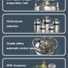 Brunei-240l Liquid Nitrogen Dewar KGSQ-liquid Nitrogen Cell thumbnail-4