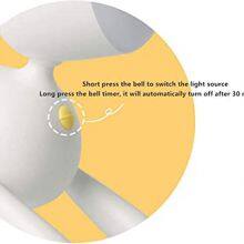 High Quality Cartoon Children's Creative Deer Led Silicone Night Light for Bedroom Kid Home Decoration Christmas Children's Days thumbnail-4