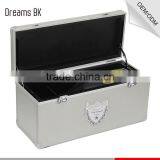 Guangdong Professional Portable Aluminum Metal Wine Bottle Package Box Case