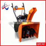 Single-handed Gasoline Track 13HP Snow Blower Rubber Track Jinhua Wuyi thumbnail-5