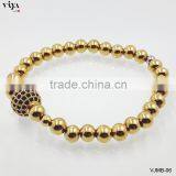 2016 TOP Sale Bracelet Bangle Stainless Steel Bead Bracelet Valentine Day Gift for Men thumbnail-6