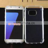 Clear Transparent Soft Tpu Anticollision Dust Control Cell Phone Case for Samsung Galaxy S7 G930 Skin Quality Choice thumbnail-1