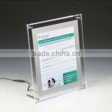Celling Hanging LED Illuminated Crystal Double Sided LED Light Box thumbnail-5