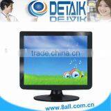Black Color 15" TFT LCD TV or PC Monitor; Computer Monitor