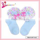 Delicate Floral Ribbon Bow Decoration Factory Bulk Wholesale Socks for Cute Baby (WT-0017) thumbnail-1