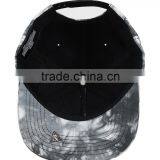 Fashion Metal Plate Tie Dyed Snapback Cap thumbnail-6
