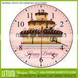 Personal Design Clock Birthday Decoration