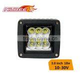 24v 18 Watt Led Work Light for Car Motorcycle