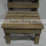 Natural Fantastic Wooden Chair for Garden Deco