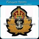 Bullion Handmade Embroidered Cap Badge PS-201