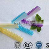 HOT SALE Travel Kit Plastic Foldable Comb Hair Brush thumbnail-2