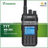 5W Transceiver Single Band TYT MD-380 Analog Compatible Digital Radio Ham Walkie Talkie