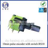 10mm Size Rotary Pulse Encoder With Push Button Switch thumbnail-3