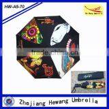 21'' x 8k Auto Open Full Color Printing Folding Umbrella thumbnail-1
