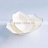 Fancy Fish Bowl With Glitter Rim