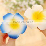 2015 Hot Sale Artificial Brooch Flower,Head Flower,Frangipani Hair Clip/Plumeria Hair Clip thumbnail-4