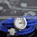 Beautiful Women Woolen Bracelet Watch Fashion Black Color Wrist Watch thumbnail-6