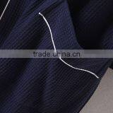 New 2016 Men Waffle Cotton Bathrobes Men Bathroom Spa Robe Male Plus Size Pajamas Traditional Yukata Sleepwear thumbnail-2