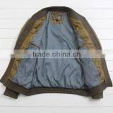 2015 Casual Men's Knitted Collar Slim Fit Cotton-padded Jacket thumbnail-3