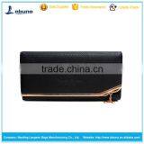 Wholesale Fashion Lady Buckle Long Clutch Purse 3 Fold Wallet Card Women thumbnail-1