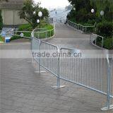 Hot Dipped Galvanized Pedestrian Safety Traffic Portable Crowd Control Barricade