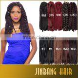 2016 Wholesales Fastest and Easiest Fauxlocs Soft Crochet Twist 2x Havana Fauxlocs Braid18" thumbnail-1