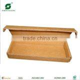 ONE PIECE FOLD LONG KRAFT COLOR CORRUGATED PAPER BOX thumbnail-1