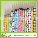 China Flower Pvc Coated Broom Metal Handle for Cleaning Quality Choice thumbnail-3