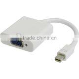Thunderbolt DP Cable Mini Displayport DP to 15pin VGA Cable AV TV Converter Adapter for Thinkpad x1 Mac