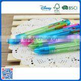 Promotional Cheap Plastic Multi Color Ball Point Pens With Six Color Supplier's Choice thumbnail-2