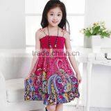 Girls Party Dresses Kids Hot Summer Modal Beach Strap Dress /girl Beach Party Dresses thumbnail-5