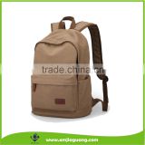 Casual Style Pure Cotton Canvas Backpack Sports Backpack