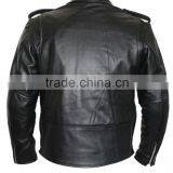 Brando Motorbike Leather Jacket/ Moto Leather Jacket For Men thumbnail-3