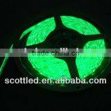 Green Color 3528 SMD 60leds/m IP65 Epoxy Resin 12C DC White PCB LED Strip Light thumbnail-3