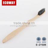 Hot Sales Bamboo Disposable Hotel Toothbrush Biodegradable Tooth Brush thumbnail-3
