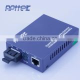 bulit in power supply FO to Ethernet fiber multi mode dual fibers Optic Converter