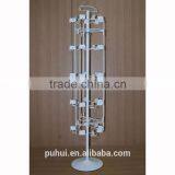 Floor Standing Metal 3 Sides Stickers Display Rack