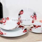 Chinese restaurant/hotel dinnerware ceramic, porcelain dinner set cheap