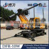 15m Hydraulic Piling Machine DFR-10W, Pile Driver for Sale