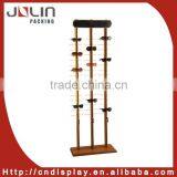 Three Wooden Lockable Sunglasses Display Stand