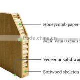Popular Honeycomb Paper Core Interior Flush Room Door Design thumbnail-2