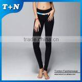 Promotional High Quality Elastic Sexy Gym Wear Capri Suit for Girls thumbnail-4