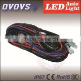 Offroad J-EEP parts 4 Turn ON/OFF switch LED Work Light Bar wire harness kits