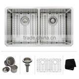 CUPC Certificate Handmade Double Drainer Stainless Steel Kitchen Sink For America 3219 thumbnail-2