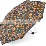 Aluminium Shaft 3 Folding Panels Print Full Color Logo Umbrellas thumbnail-5