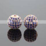 Step Up Your Styple With A Blue CZ Micro Pave Beads for Bracelets Making CZ Jewellery Wholesle thumbnail-4