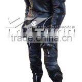 High Profile Leather Motorbike Suite With Complete CE Armour Back thumbnail-4