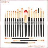 TOP Quality Professional 20 PCS Cosmetic Facial Make up Brush Kit Wool Makeup Brushes Tools Set thumbnail-2